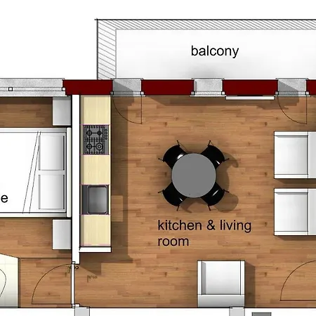 Dolomiti アパート *